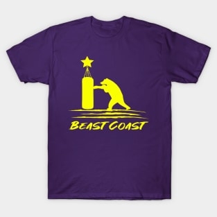 Beast Coast California Republic Bear Boxing T-Shirt